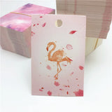 50Pcs Full Print Jewerly Necklace/Earring Card DIY Jewelry Dispaly Tag