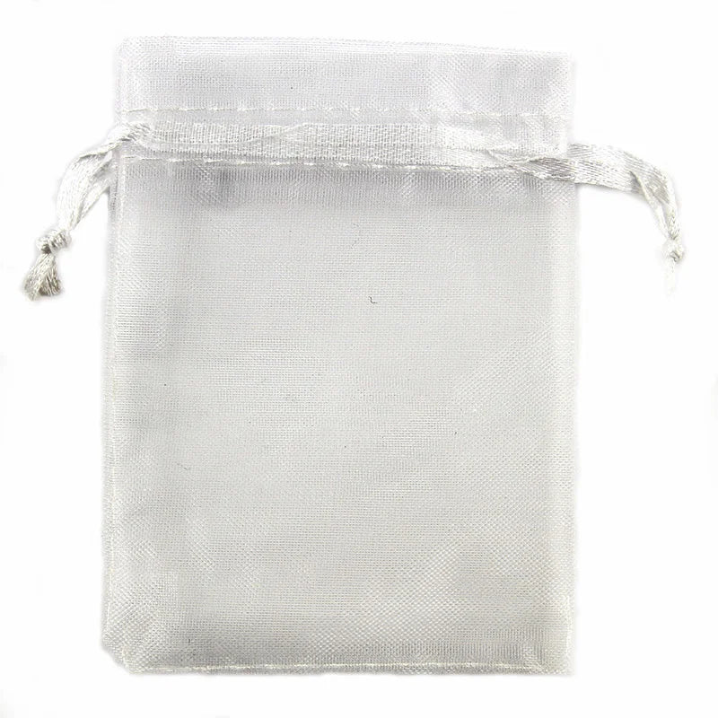 50Pcs Organza Bag Jewelry Packaging Wedding Party Favors Pouches