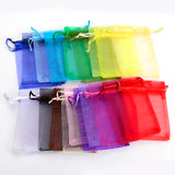 50Pcs Organza Bag Jewelry Gift Candy Wedding Party Favors Pouches