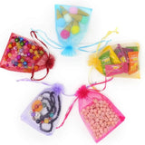 50Pcs Organza Bag Jewelry Gift Candy Wedding Party Favors Pouches