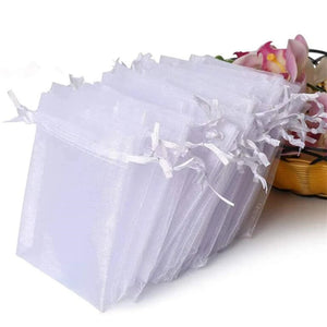 50Pcs Organza Bag Jewelry Packaging Wedding Party Goodie Packing