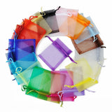 50Pcs Organza Bag Jewelry Gift Candy Wedding Party Favors Pouches