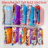 50Pcs Organza Bag Jewelry Packaging Gift Candy Wedding Party Pouches