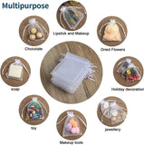 50Pcs Organza Bag Jewelry Packaging Wedding Party Favors Pouches