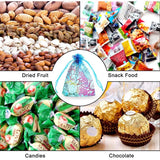 50Pcs Coralline Organza Gift Bags for Party Wedding Favor