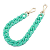 50Pcs/Pack 20*30MM Matte Acrylic Chain DIY Necklace Bag Glasses Link