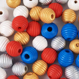 50Pcs Natural Wooden Round Beads for Jewelry Making DIY