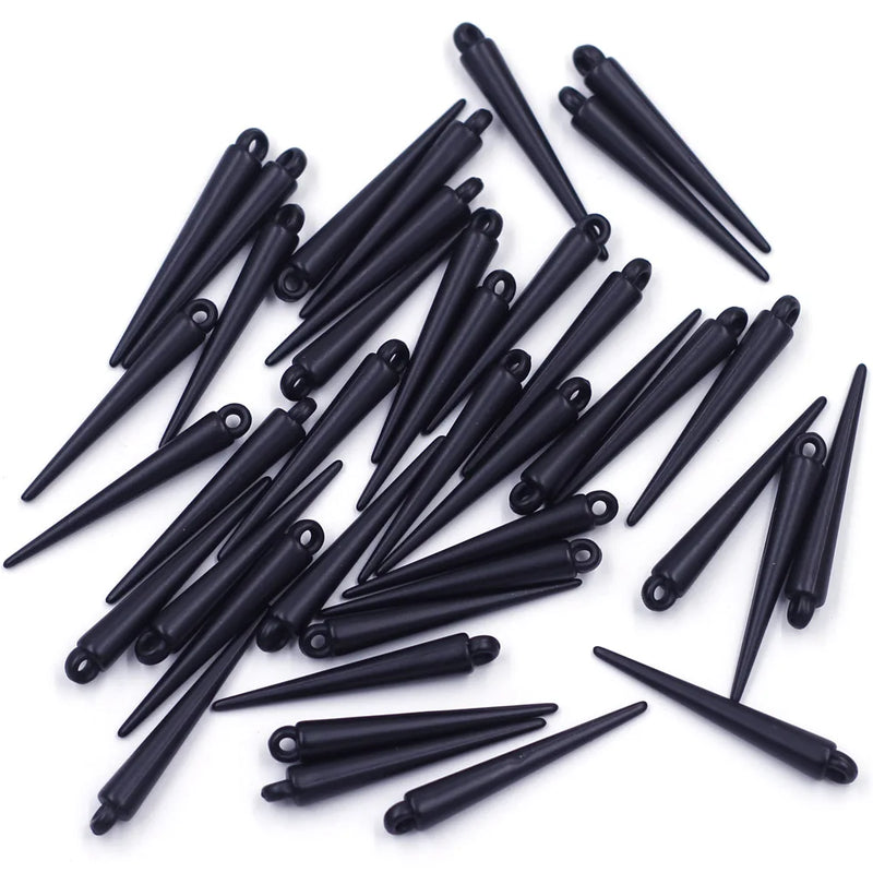 50Pcs Acrylic Spike Earrings for DIY Jewelry Charms Bracelets