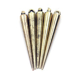 50pcs Acrylic Spike Tear Rivet Punk Studs Earrings DIY Jewelry Making Findings