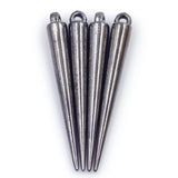 50pcs Acrylic Spike Tear Rivet Punk Studs Earrings DIY Jewelry Making Findings