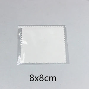 50Pcs Sterling Silver Jewelry Cleaning Cloth Polishing Wiping Silverware