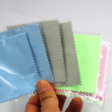 50Pcs Sterling Silver Jewelry Cleaning Cloth Polishing Wiping Silverware