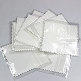 50Pcs Sterling Silver Jewelry Cleaning Cloth Polishing Wiping Silverware