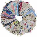 50Pcs Cartoon Drawstring Bag Bundle Pocket Burlap Bag Party Favors