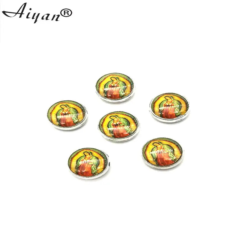 50Pcs Religious Figures Alloy Parts - Many Pictures Available