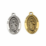 50Pcs St. Jude Thaddeus Religion Charms for Jewelry Making