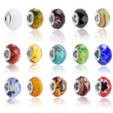 50Pcs Colored Cut&Faceted Glass Beads for DIY Jewelry Making Necklace Bracelet