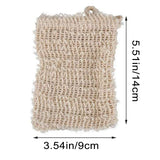50Pcs Exfoliating Sisal Soap Bag Shower Bath Soap Saver Pouch Holder