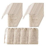 50Pcs Exfoliating Sisal Soap Bag Shower Bath Soap Saver Pouch Holder