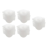 50Pcs Silicone Mold Cup Dispenser Epoxy Resin Jewelry Making Tool DIY Mold