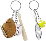 50Pcs Silver Plated Keyring Split Ring Keyfob for DIY Key Chains