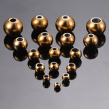 50Pcs Stainless Steel Spacer Beads DIY Jewelry Making Accessories