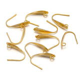 50Pcs Stainless Steel 2 Style Earring Hooks for DIY Jewelry Making