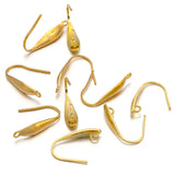 50Pcs Stainless Steel 2 Style Earring Hooks for DIY Jewelry Making