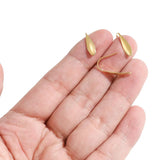 50Pcs Stainless Steel 2 Style Earring Hooks for DIY Jewelry Making