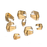 50Pcs Stainless Steel Clip Clasps Pendants Hooks Necklace Connecto