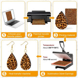 50Pcs Sublimation Earrings DIY Jewelry Making Supplies