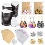 50Pcs Sublimation Earrings DIY Jewelry Making Supplies