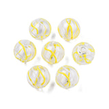 50Pcs Glass Enamel Beads Colorful Round Spot Necklace Earring Jewelry