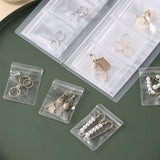 50Pcs Transparent PVC Jewelry Organizer Box Package Bags Self Sealing Pouch