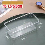 50Pcs Transparent PVC Jewelry Organizer Box Package Bags Self Sealing Pouch