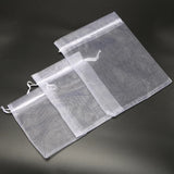 50Pcs Organza Drawstring Bags Bulk Gift Wrap Yarn Bags