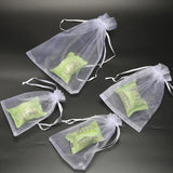 50Pcs Organza Drawstring Bags Bulk Gift Wrap Yarn Bags