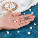 50Pcs Freshwater Pearl Rice Shape Charms DIY Jewelry Earring Making