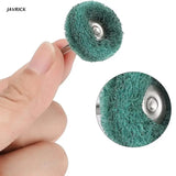 50Pcs Wool Felt Polishing Buffing Wheel 1/8" Shanks Rotary Tool DIY Jewelry