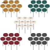 50Pcs Wool Felt Polishing Buffing Wheel 1/8" Shanks Rotary Tool DIY Jewelry