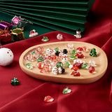 50Pcs/box Christmas Theme Beads Jewelry Making Kit