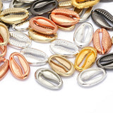 50Pcs 12x19mm Acrylic CCB Plastic Charm Shells Beads for DIY Jewelry Making