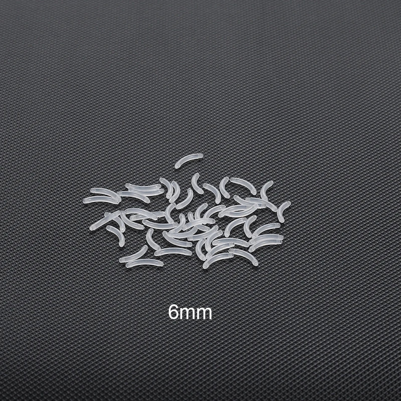 50Pcs/lot 14G Bioplast Barbell Parts 6-38mm Post Nipple Tongue Eyebrow Piercing