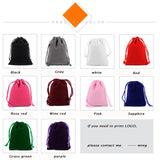 50Pcs Velvet Drawstring Pouches Jewelry Gift Bags