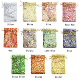 50Pcs/lot Organza Bags Wedding Christmas Jewelry Packing
