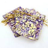 50Pcs/lot Organza Bags Wedding Christmas Jewelry Packing