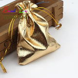 50Pcs Organza Velvet Drawstring Gift Bags Wedding Favor Pouches