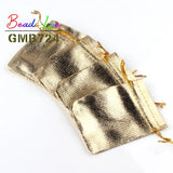 50Pcs Organza Velvet Drawstring Gift Bags Wedding Favor Pouches
