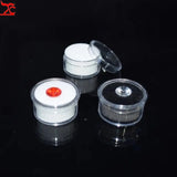 50Pcs Clear Diamond Box Plastic Beads Jewelry Case Gem Storage Organizer