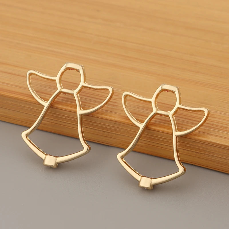 50Pcs Angel Wings Spacer Beads Charms for Bracelet 25x21mm